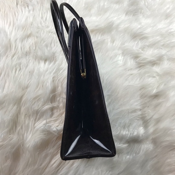 Vintage Lennox tortoiseshell patent leather bag - Picture 2 of 8